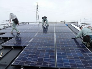 SSE15-(3)太陽電池パネル取付