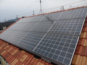 SSE16-(3)太陽電池パネル取付
