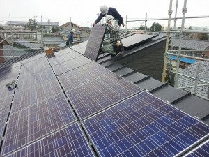 SSE17-(3)太陽電池パネル取付