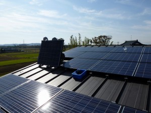 SSE14 (3)太陽電池パネル取付